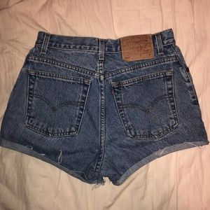 Vintage Levi Cutoffs